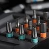 DIY screwdriver 24 in 1, switchable screwdriver shape to adapt to various home repairs, cool home repair tool box, compact and portable, does not take up space ratchet screwdriver