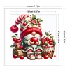 (Multi Style)[Multi-Style]Vegetable Gnome-Full Embroidery 3 Strands 11CT Stamped Cross Stitch-45*45CM