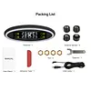 Tire Pressure Monitoring System with 4 Sensors Wireless TPMS for Car SUV Sedan