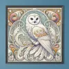 Diamond Painting-DIY Full Round Drill Owl(40x40cm)