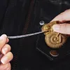 Chameleon Tape Measure 2 Meters Pure Copper Manganese Steel Ruler Core Keychain Outdoor Portable Household Measuring Ruler
