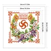 Wealth And Prosperity-14CT Stamped Cross Stitch 34*34cm/13.39*13.39in