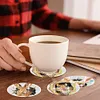 8PCS Diamond Painting Acrylic Critters in the Hole Coaster Kit with Holder
