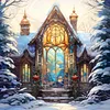 Christmas Winter-Paint by Numbers Acrylic Painting 40*40CM