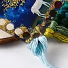 3pcs Embroidery Floss Organizer 34-Hole Row Line Tool Cross Stitch Thread Holder