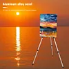 Aluminium Alloy Folding Painting Frame Adjustable Tripod Display Shelf(20.47in-64.96in)
