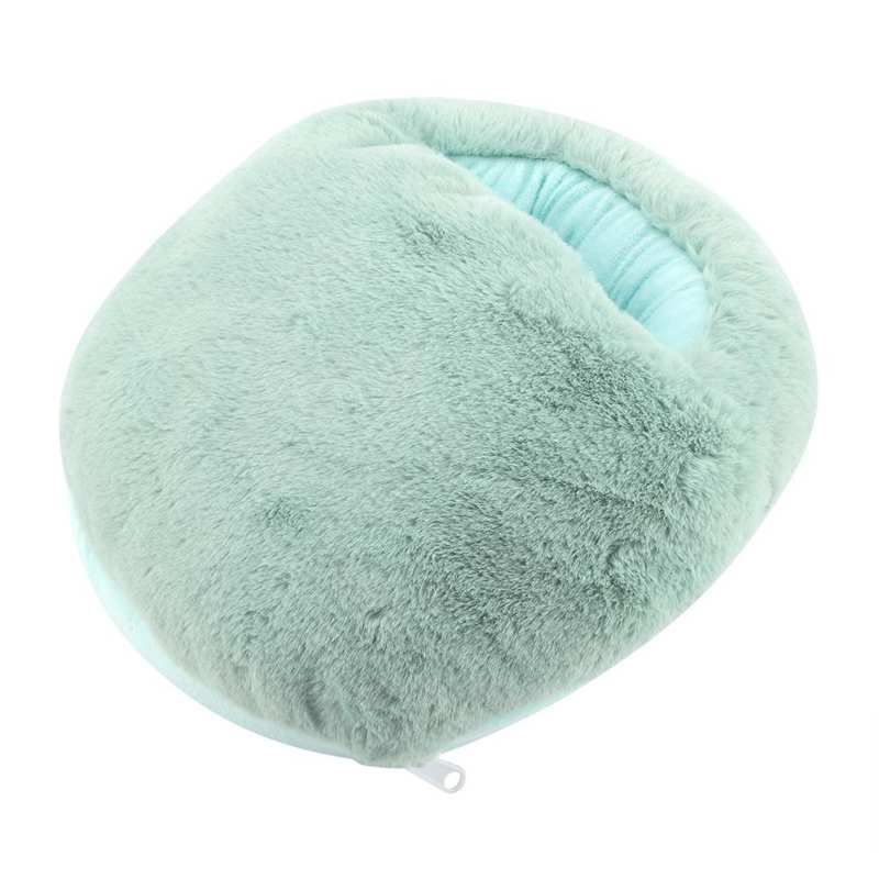 Electric-blanket-USB Foot Warmer Heating Pad Winter Office Heating Slippers Warm Cushion Electric Foot Warmer Shoes Winter Warming Blanket Mat-Electric-blanket