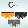 Ice Silk Seamless Transparent Ultra-Thin Boxer Briefs