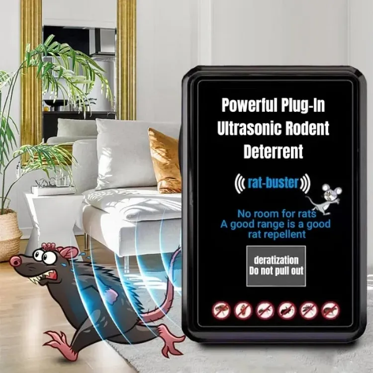 🔥HOT SALE🔥Powerful Plug-In Ultrasonic Rodent Deterrent 