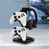RGB Game Controller Holder Gaming Headphones Stand for Switch PS Xbox Gamepad
