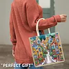 Diamond Painting Fairy Tale Town Tote Bag Handbag