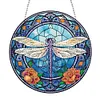 >SALE<Dragonfly Diamond Painting Art Pendant Colorful Diamond Drawing Hanging Ornament