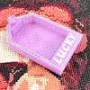 Lucky Crystal Diamond Painting Rose Tray DIY Diamond Art Accessories