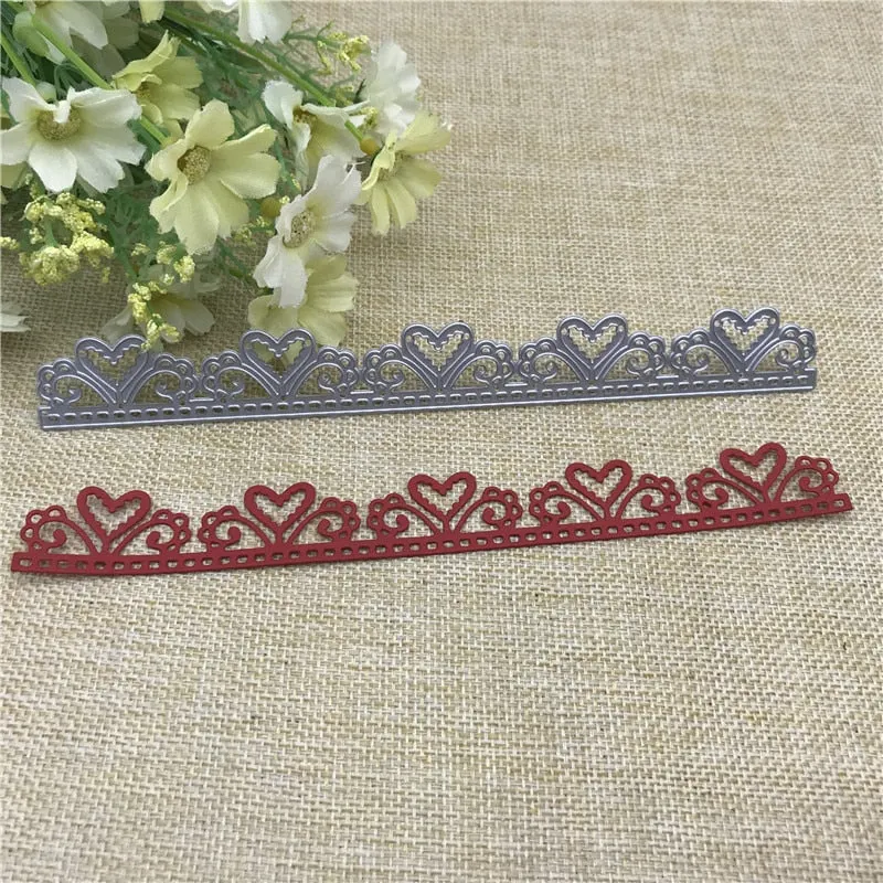 Love lace frame Metal Dies Scrapbooking Metal Cutting Dies Craft Stamps die Cut Embossing Card Make Stencil Frame