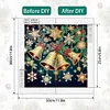 (US Local)4Pack Xmas-Special Shaped Diamond Painting Kit(30x30cm)