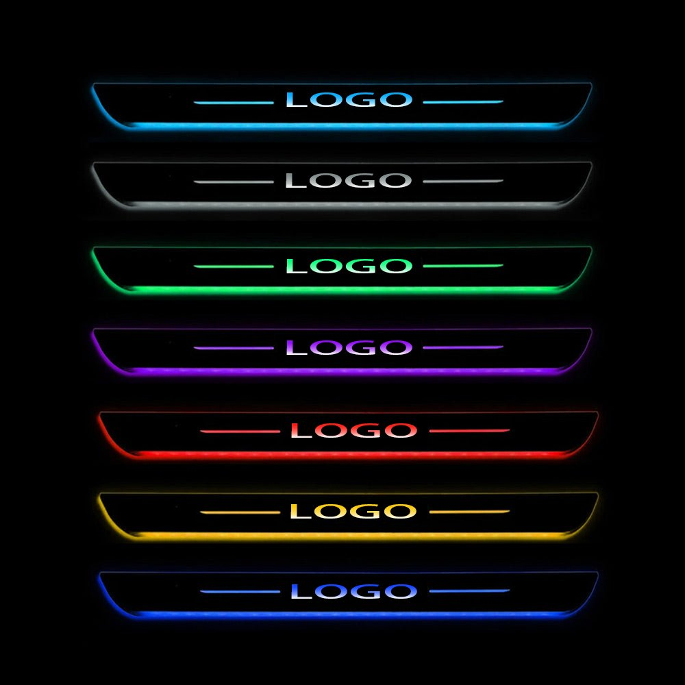 Car sensor-type colorful ambient pedal lights (Applicable to all models of the same series)
