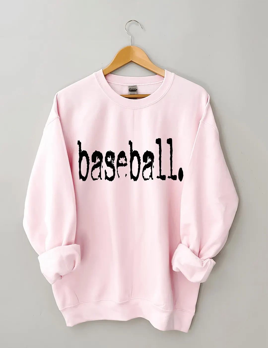 Baseball Typography Design Sweatshirt