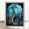 Glass Painting - 11CT/14CT Stamped Cross Stitch 40*40cm/55*40cm/50*65cm