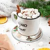 (US Local)6pcs Set Xmas Theme DIY Diamond Painting Coasters Kit with Holder Kit