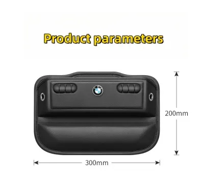 Car Seat Gap Storage Box Leak-proof Car Storage Box