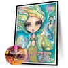 Mermaid - Round AB Drills Diamond Painting(45*55cm)