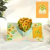 Sunflowers-Pop Up Greeting Card