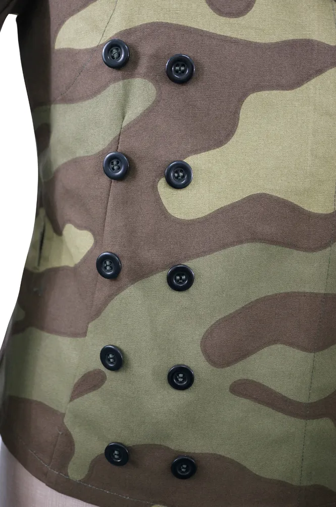   Wehrmacht German Italian Camo Panzer Wrap Jacket Type II German-Uniform