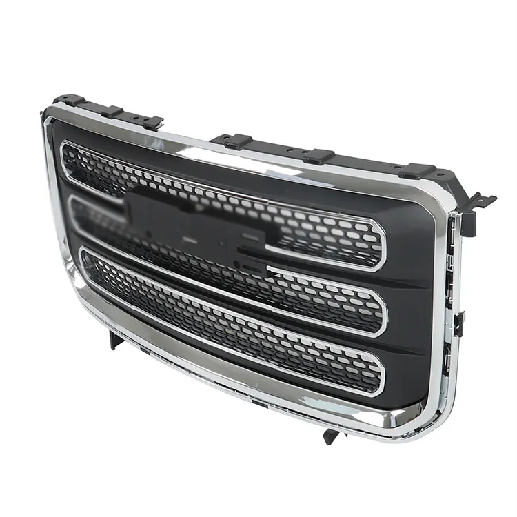 SEBLAFF Front Bumper Grille Upper Chrome Shell Grill Replacement for 2013 2014 2015 2016 Acadia SLT 22814533