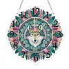 Diamond Painting Mandala Hanging Clock Pendant Kit for Decoration