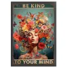 Be Kind To Your Mind-11CT Stamped Cross Stitch 40*60cm (Big Size)