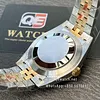 Rolex DateJust 41mm Two Tone Yellow Gold on Jubilee with Gold Dial Diamond Numerals Super clone