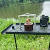 Portable Triangle Pot Holder Folding Campfire Tripod for Outdoor Folding Camping