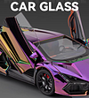 1:24 Simulated Sports Car Model Electroplated Alloy Model