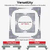 Multifunctional Removable and Adjustable Home Appliance Base 