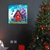 >SALE<5D DIY Full Round Drill Diamond Painting Chalet Decor 40x40cm