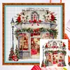 Christmas Shop - 11CT Counted Cross Stitch - 50*50cm - Xmas