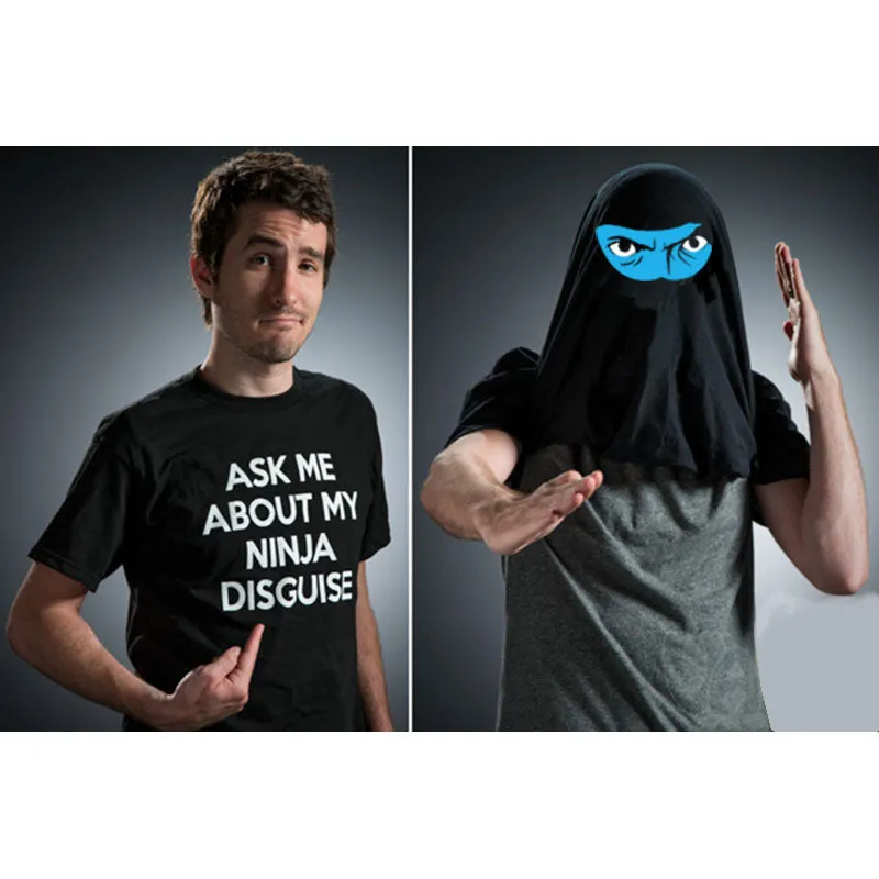 GrootWear  NINJA DISGUISE T-SHIRT (Buy 2 Free Shipping)