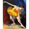 Ballerina Girl-Paint by Numbers Acrylic Painting 40*50CM
