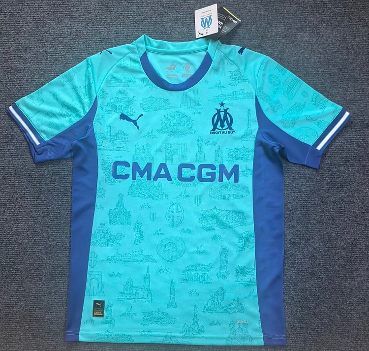 2026-27 Marseille Away Jerseys - Fan Edition
