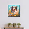 Laughing Dog-Paint by Numbers Acrylic Painting 40*40CM