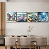(US Local)4Pack Beach-Special Shaped Diamond Painting Kit