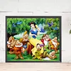 Snow White And The Seven Dwarfs-Full Round Diamond Painting 55*45CM