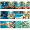 6Pcs Diamond Painting Greeting Card Butterfly Diamond Handmade Card for Friends
