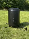Foldable Cooler Stand Portable Storage Bin Ice Bucket Holder Trash Bag Bracket
