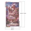 >SALE<Chateau Montrose 5D DIY Diamond Painting Kits Full Round Drill Wall Decor Crafts