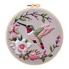 Flower Hummingbird-Embroidery Kit