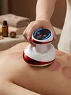 Electric Scraping Massage Cupping Body Massager with 6 Modes Portable Gua Sha Massager Suitable for Shoulder Back Leg and Body