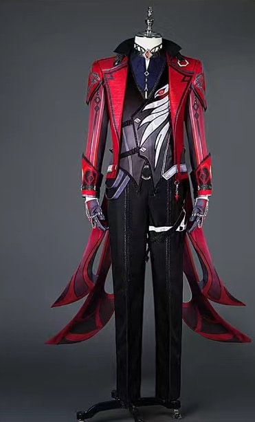 Genshin Toys Diluc Skin Cosplay Costume