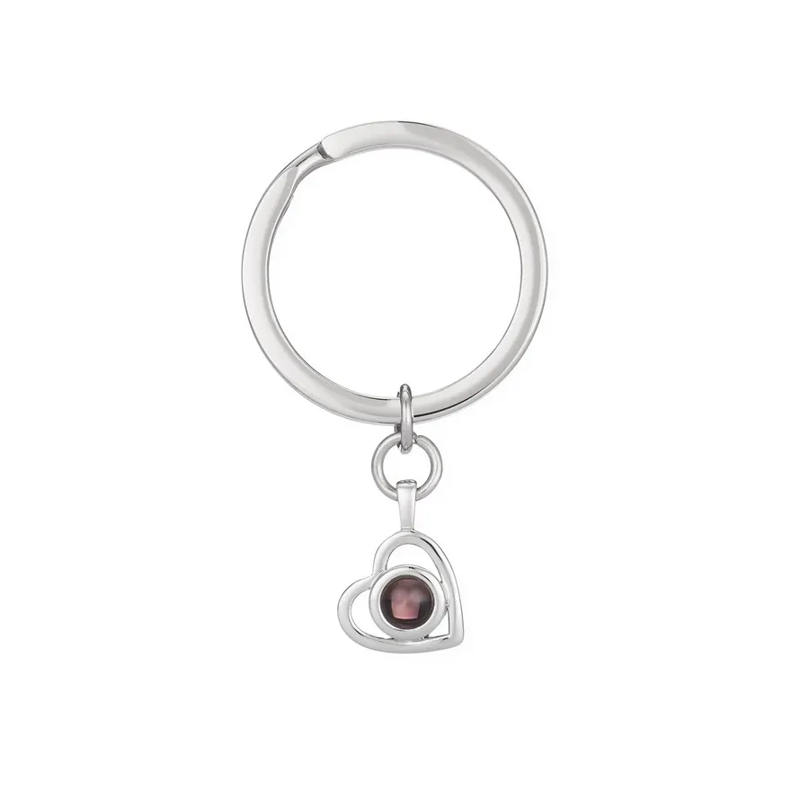 Personalized Heart Photo Necklace