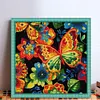 Butterfly - Full Embroidery 9 CT Stamped Cross Stitch Bead Embroidery - 40*40CM
